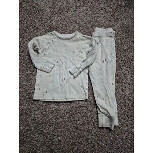 Colored organics 2 piece outfit size 2t trees